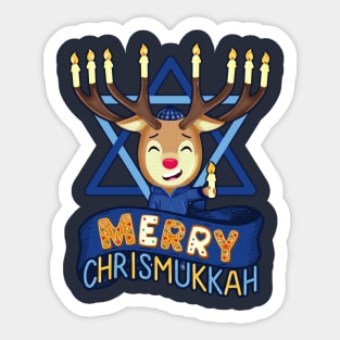 Merry Chrismukkah Sticker